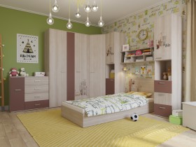Детская комната Лимбо-1 в Стрежевом - strezhevoj.katalogmebeli.com | фото 2