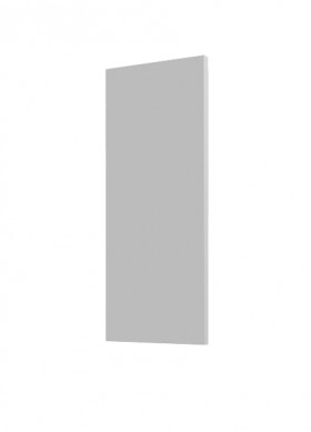 Фальшпанель для верхних прямых и торцевых шкафов Мемфис (Атласный серый/720 мм) в Стрежевом - strezhevoj.katalogmebeli.com | фото
