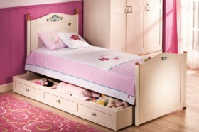 Кровать детская Балли 2-х уровневая (венге/белфорт) в Стрежевом - strezhevoj.katalogmebeli.com | фото 4