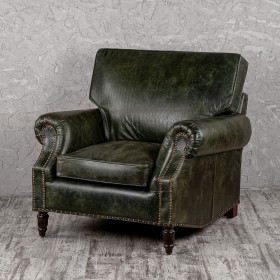Кресло кожаное Лофт Аристократ (ширина 1070 мм) в Стрежевом - strezhevoj.katalogmebeli.com | фото