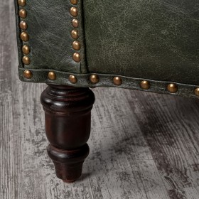 Кресло кожаное Лофт Аристократ (ширина 1070 мм) в Стрежевом - strezhevoj.katalogmebeli.com | фото 3