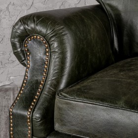 Кресло кожаное Лофт Аристократ (ширина 1070 мм) в Стрежевом - strezhevoj.katalogmebeli.com | фото 5