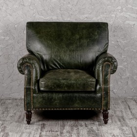 Кресло кожаное Лофт Аристократ (ширина 1070 мм) в Стрежевом - strezhevoj.katalogmebeli.com | фото 9