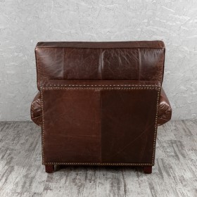 Кресло кожаное Лофт Аристократ (ширина 1100 мм) в Стрежевом - strezhevoj.katalogmebeli.com | фото 7