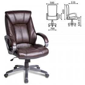 Кресло офисное BRABIX Maestro EX-506 (коричневый) в Стрежевом - strezhevoj.katalogmebeli.com | фото