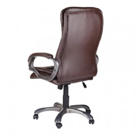 Кресло офисное BRABIX Omega EX-589 (коричневое) в Стрежевом - strezhevoj.katalogmebeli.com | фото 3