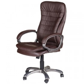 Кресло офисное BRABIX Omega EX-589 (коричневое) в Стрежевом - strezhevoj.katalogmebeli.com | фото 4
