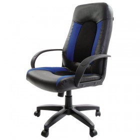 Кресло офисное BRABIX Strike EX-525 (сине-черный) в Стрежевом - strezhevoj.katalogmebeli.com | фото 5