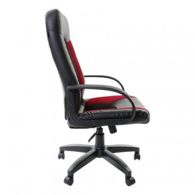Кресло офисное BRABIX Strike EX-525 (черно-красный) в Стрежевом - strezhevoj.katalogmebeli.com | фото 4