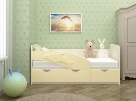 Кровать детская 1,6м Дельфин (Розовый металлик) в Стрежевом - strezhevoj.katalogmebeli.com | фото 6