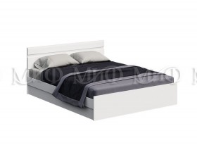 Кровать с подъемным механизмом Нэнси New 1,4м (Белый/белый глянец) в Стрежевом - strezhevoj.katalogmebeli.com | фото 1