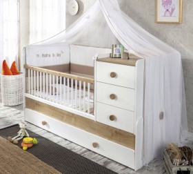 NATURA BABY Детская кровать-трансформер 20.31.1015.00 в Стрежевом - strezhevoj.katalogmebeli.com | фото