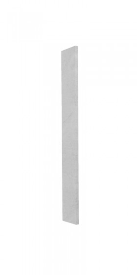 Панель торцевая (для шкафа верхнего торцевого высокого) ВПТ 400 Лофт (Штукатурка белая) в Стрежевом - strezhevoj.katalogmebeli.com | фото