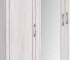 Шкаф 4-х дверный СБ-2389 Флоренция (Дуб Сонома Белый) в Стрежевом - strezhevoj.katalogmebeli.com | фото 2