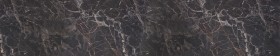 Столешница (3050*600*40(38)) 1UМрамор марквина черный1ГП СП 3093/1ГЛЯНЕЦ в Стрежевом - strezhevoj.katalogmebeli.com | фото 2